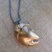 fat crab CLAW necklace bronze Made To Order