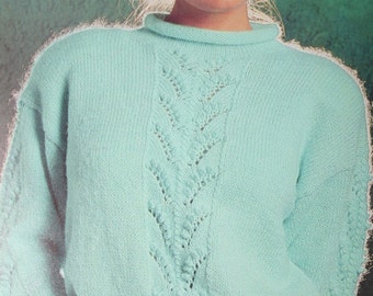 Sweater Knitting Patterns Women Beehive Patons 625 Cardigan Tunic Vest Vintage Paper Original NOT a PDF