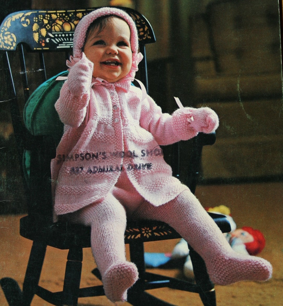 Baby Knitting Patterns Quickerknits Beehive Patons 120 Sweater