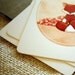 SALE Set of 10 Fox Postcards - Little Fox Hearts You - 4 x 6 fox woodland heart love orange brown
