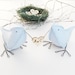 Wedding Cake Topper Custom Order 2 Birds with personalised love heart MADE TO ORDER Ready to ship 1 week after purchase