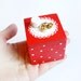 Milk and Cookies Box - hand painted and hand sculpted - jewelry box