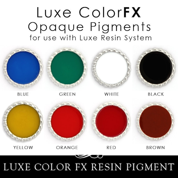 Epoxy Resin Pigment. Luxe Color FX Gorgeous Opaque Color Dye