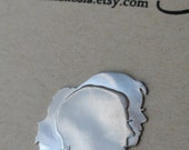 Custom Sterling Silver Double Silhouette Pendant