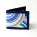 Blue Rings Billfold Wallet