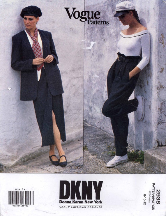 Image result for vogue 2938 dkny