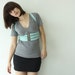 Elastic Harness Belt - Seafoam - last one - RESERVED for "A" until Nov 17th/12