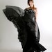 Vintage Gunne Sax Dress - Party Polka Dot Maxi by Jessica McClintock Gown - Medium Prom Queen Princess