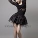 High Waisted Taffeta Skirt -Small (Sale)