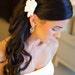 Ready to Ship - The Original Gardenia Hair Flower for Weddings as seen in Southern Weddings Magazine in Antique White with Alligator Clip