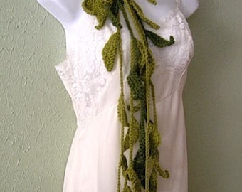 Vines Lariat Scarf Crochet Pattern PDF - permission to sell what you make