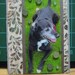 Your Dog, Cat, or Other Companion on Custom Collaged Cards, Made to Order, Set of 5 with Envelopes