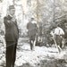 1930s Photo - Men in Suits in the Woods - Crime Scene or Business Deal