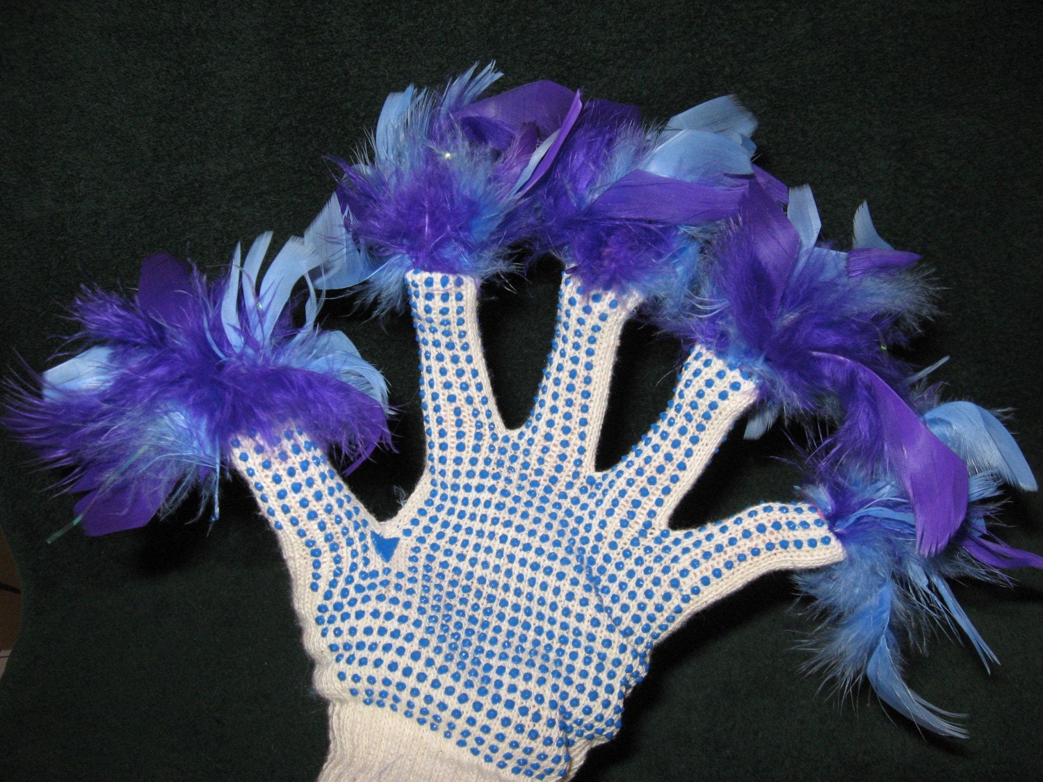 cat toy glove