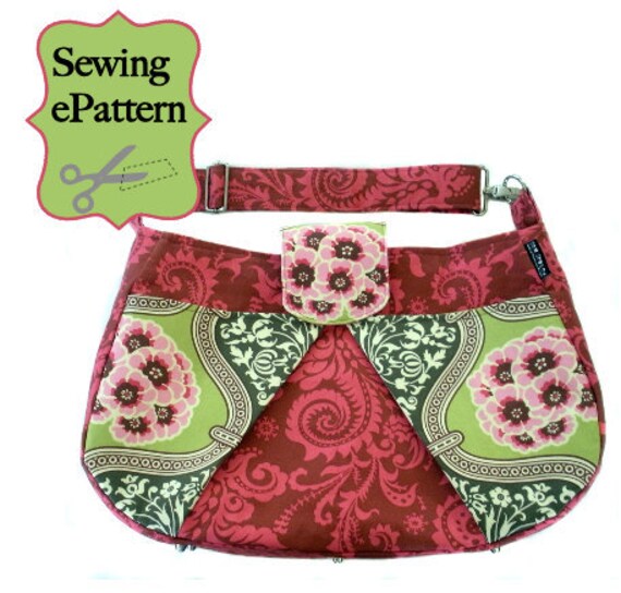 Items similar to 2 PDF Sewing Pattern, Sew Spoiled Ladybug Diaper Bag