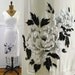 Stunning Vintage White Sequined Hawaiian Bombshell Dress, size small to medium
