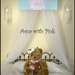 Bed CROWN Canopy Aqua Blue Pink Princess FrEe Embroidered Personalized Monogram