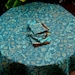Vintage ART NOUVEAU Tablecloth Tapestry Arboreal