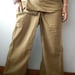 Striped orange Sand CoTToN THAI Fisherman Wrap Pants PerfecT for All SIZE