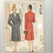 1940s Vintage Sewing Pattern McCalls 5186 Coat Size 20 Bust 38 1943 UNCUT