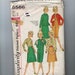 1960s Vintage Sewing Pattern Simplicity 5566 Plus Size Womens Suede Skirt Jacket Dress Blouse Size 20 Bust 40 1964 60s