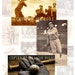 Vintage Baseball Digital Collage Sheet 1
