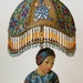 <b>...</b> Vintage chinesische Perlen Lampenschirm mit <b>Esther Hunt</b> Statue Base <b>...</b> - il_75x75.139228810