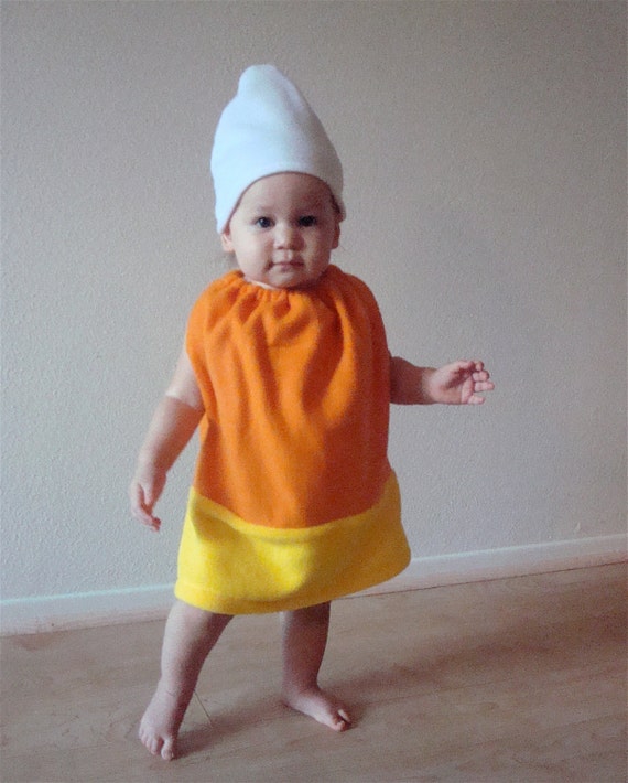 Candy Corn Baby Toddler Costume Thecostumecafe Etsy Candy Corn Baby Toddler Costume Thecostumecafe Etsy