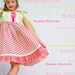 Girls Summer Sweet Strawberry Dress - 5-8