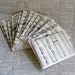 20 vintage music sheet pamphlet journal set