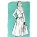 Marian Martin R9254 Vintage 1950s Shirtwaist Dress Pattern Sleeveless Bust 30 UNCUT Full Gored Skirt