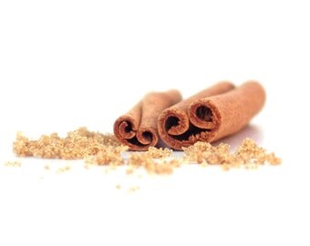Food Photograph Cinnamon Sugar Baking Spice Kitchen Brown Warm Ivory Yellow Still Life