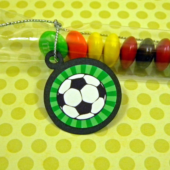 Soccer Balls - Candy Treat Bag Favors Set of 12 Il_570xn