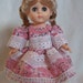Ginny Doll Little Miss Paisley Dress for 7inch 8inch Dolls fits Riley Kish