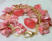 Pink  Charm Bracelet