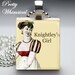 Jane Austen Jewelry - Knightleys Girl Necklace - Scrabble Tile Pendant