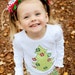 Girl's Christmas Outfit - Toddler Christmas Pajamas - Ruffle Pant Set - Christmas Tree Outfit - Baby Toddler Girll