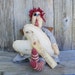 I Love You - Just Because Valentines Primitive Raggedy Angel