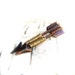 Reserved - Brown Patinaed Brass Arrows, Wire Wrap - Patina Earrings -Huntress - Fall Fashion