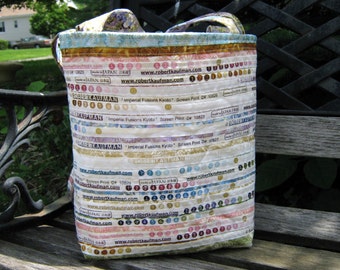 Tote Bag Upcycled Selvage