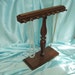 Handcrafted Walnut Necklace Hanger or Jewelry Holder