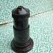 Vintage Dressmaking Pins Dispenser - The Magic Pin Box - Vintage 1930s Brown Bakelite Sewing Pins Holder 30s