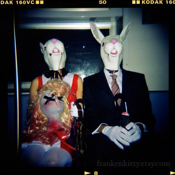 items similar to halloween decor, rabbit mask photography, killer items similar to halloween decor, rabbit mask photography, killer