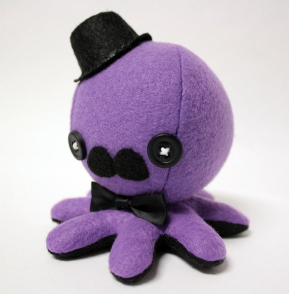 mean octopus plush