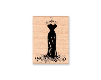 stamp dress rubber