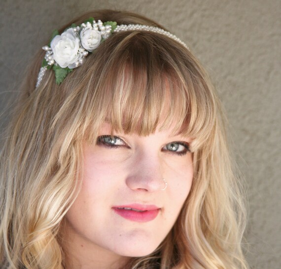 simple wedding headband
