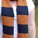 Ravenclaw "Harry Potter" scarf -- book version