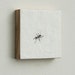 ant. Original Mini Painting Encaustic Bug Art Black Bug Insect Entomologists Art