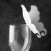 Butterfly Wineglass Place Cards - Reserved for Angela