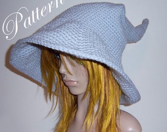 Grey Wizard Hat """P A T T E R N"""